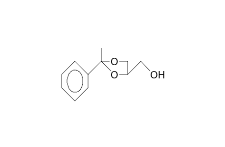 cis(?)-2-Phenyl-2-methyl-1,3-dioxolane-4-methanol