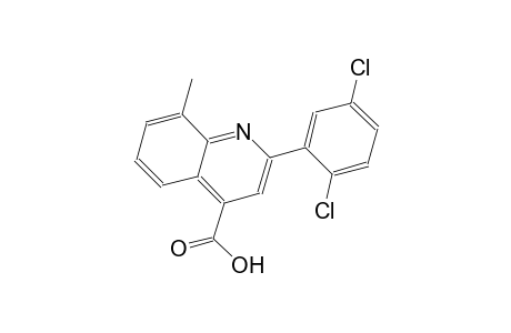 2-(2,5-dichlorophenyl)-8-methyl-4-quinolinecarboxylic acid