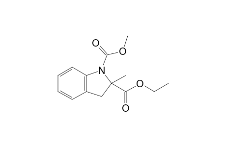2-ethyl 1-methyl -2-methylindoline-1,2-dicarboxylate