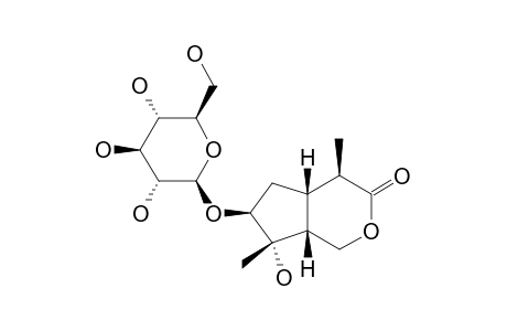 PATRISCABROSIDE-I;7-O-BETA-D-GLUCOPYRANOSYL-PATRISCABROL
