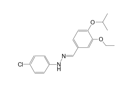 3-ethoxy-4-isopropoxybenzaldehyde (4-chlorophenyl)hydrazone