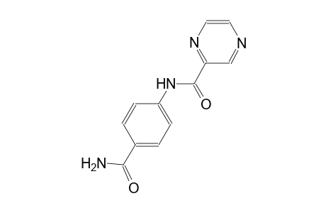 N-[4-(aminocarbonyl)phenyl]-2-pyrazinecarboxamide