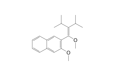 1,1-Diisopropyl-2-methoxy-2-(3-methoxy-2-naphthyl)ethylene