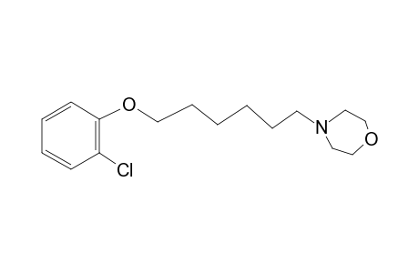 4-[6-(2-Chlorophenoxy)hexyl]morpholine