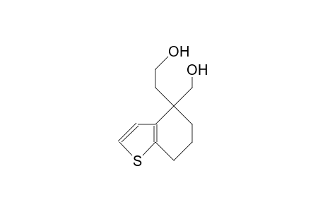 4-Hydroxymethyl-4,5,6,7-tetrahydro-4-benzo(B)thiophenethanol