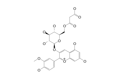 PEONIDIN-3-O-(6''-O-MALONYL-BETA-GLUCOPYRANOSIDE)