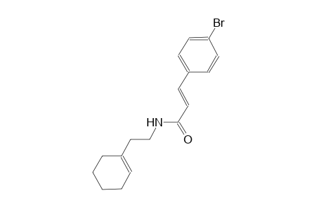 (2E)-3-(4-bromophenyl)-N-[2-(1-cyclohexen-1-yl)ethyl]-2-propenamide