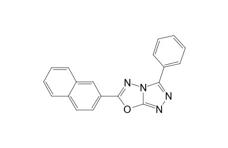 6-(2-naphthalenyl)-3-phenyl-[1,2,4]triazolo[3,4-b][1,3,4]oxadiazole