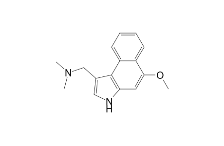 1-((Dimethylamino)methyl)-5-methoxy-3H-benz[e]indole