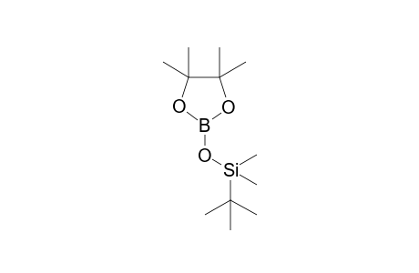 tert-Butyldimethyl((4,4,5,5-tetramethyl-1,3,2-dioxaborolan-2-yl)oxy)silane