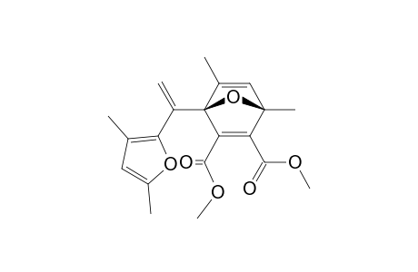 Dimethyl 4-[1-(3',5'-Dimethylfur-2'-yl)-1,5-dimethyl-7-oxabicyclo[2.2.1]hepta-2,5-diene-2,3-dicarboxylate