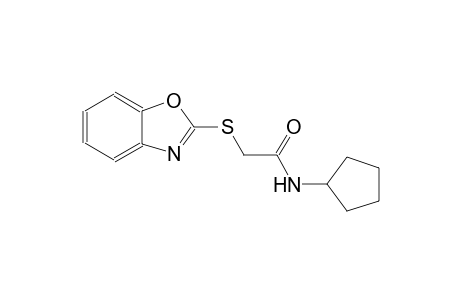 Acetamide, 2-(benzoxazol-2-ylthio)-N-cyclopentyl-