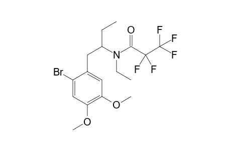 N-Ethyl-1-(2-bromo-4,5-dimethoxyphenyl)butan-2-amine PFP