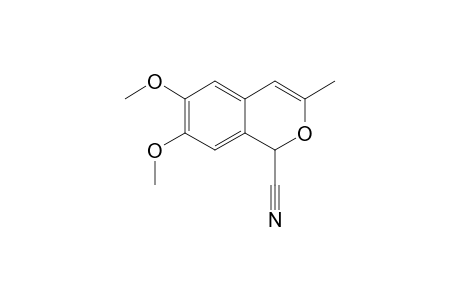 6,7-dimethoxy-3-methyl-1H-isochromene-1-carbonitrile