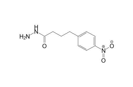 Benzenebutanoic acid, 4-nitro-, hydrazide