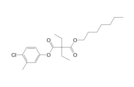 Diethylmalonic acid, 4-chloro-3-methylphenyl heptyl ester