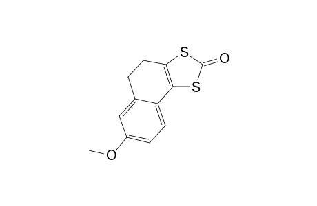Naphtho[1,2-d]-1,3-dithiol-2-one, 4,5-dihydro-7-methoxy-