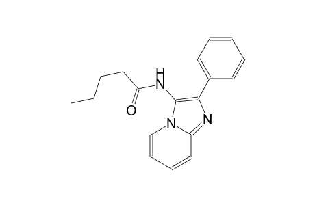 pentanamide, N-(2-phenylimidazo[1,2-a]pyridin-3-yl)-