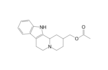 Indolo[2,3-a]quinolizine-2-methanol, 1,2,3,4,6,7,12,12b-octahydro-, acetate (ester), trans-(.+-.)-