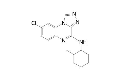 [1,2,4]Triazolo[4,3-a]quinoxalin-4-amine, 8-chloro-N-(2-methylcyclohexyl)-