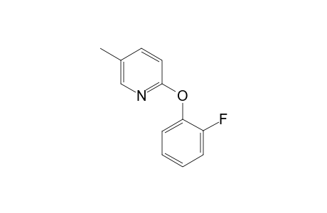 2-(2-Fluorophenoxy)-5-methylpyridine