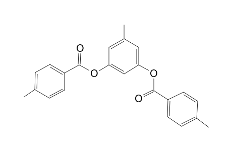 3-Methyl-5-[(4-methylbenzoyl)oxy]phenyl 4-methylbenzoate