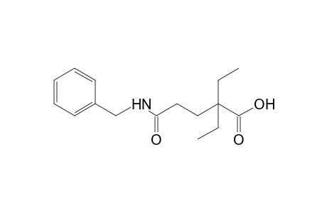 N-benzyl-2,2-diethylglutaramic acid