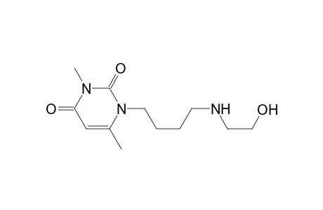 1-[4-(2-hydroxyethylamino)butyl]-3,6-dimethyl-pyrimidine-2,4-dione