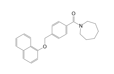 1-{4-[(1-naphthyloxy)methyl]benzoyl}azepane
