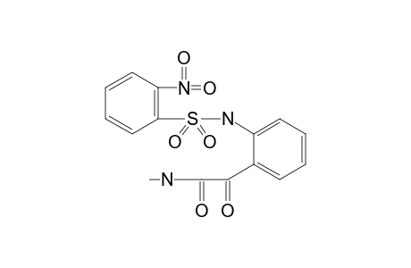 2'-[(METHYLAMINO)GLYOXYLOYL]-2-NITROBENZENESULFONANILIDE