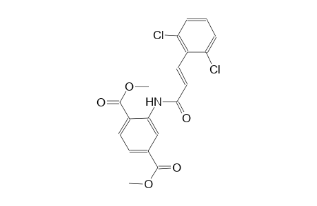 dimethyl 2-{[(2E)-3-(2,6-dichlorophenyl)-2-propenoyl]amino}terephthalate