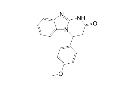 4-(4-Methoxyphenyl)-4,10-dihydro-3H-pyrimido[1,2-a]benzimidazol-2-one