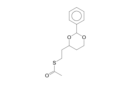 Thioacetic acid, S-[2-(2-phenyl[1,3]dioxan-4-yl)ethyl] ester