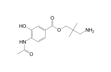 Dimethocaine-M (N,N-bisdeethyl-HO-aryl-N-acetyl-) MS2