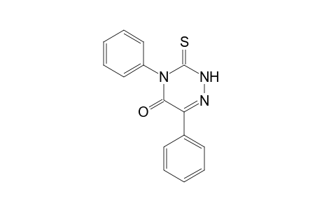 1,2,4-Triazin-5(2H)-one, 3,4-dihydro-4,6-diphenyl-3-thioxo-