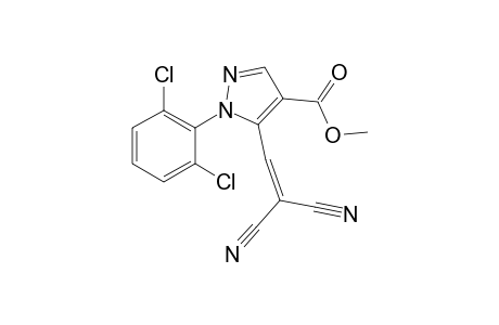 Methyl 1-(2,6-dichlorophenyl)-5-(2,2-dicyanovinyl)-1H-pyrazole-4-carboxylate