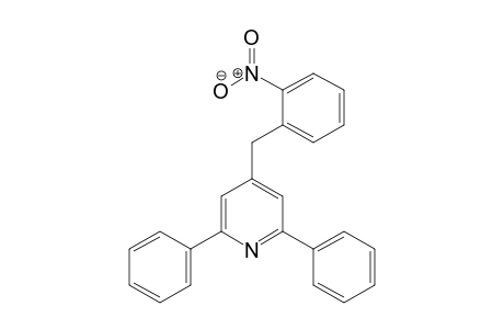 Pyridine, 4-[(2-nitrophenyl)methyl]-2,6-diphenyl-