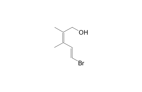 (2Z,4E)-5-Bromo-2,3-dimethylpenta-2,4-dienol
