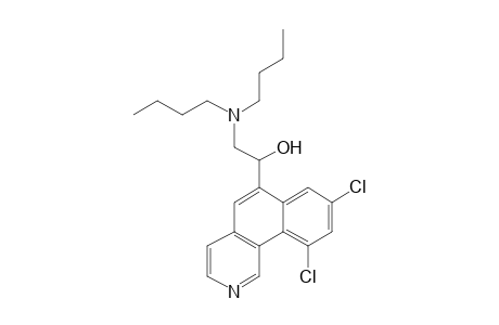 2-(Dibutylamino)-1-(8,10-dichlorobenzo[h]isoquinolin-6-yl)ethanol