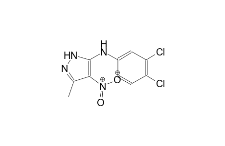 1H-pyrazol-5-amine, N-(3,4-dichlorophenyl)-3-methyl-4-nitro-