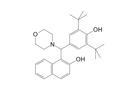 1-[(3,5-ditert-butyl-4-hydroxy-phenyl)-morpholino-methyl]-2-naphthol