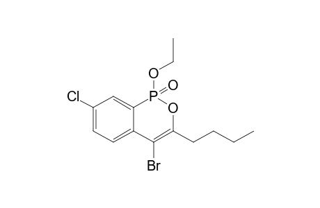 3-Butyl-4-bromo-7-chloro-1-ethoxybenzo[c][1,2]oxaphosphinine 1-oxide
