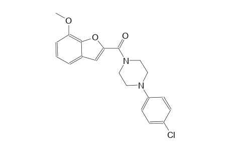 piperazine, 1-(4-chlorophenyl)-4-[(7-methoxy-2-benzofuranyl)carbonyl]-