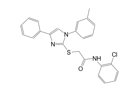 acetamide, N-(2-chlorophenyl)-2-[[1-(3-methylphenyl)-4-phenyl-1H-imidazol-2-yl]thio]-