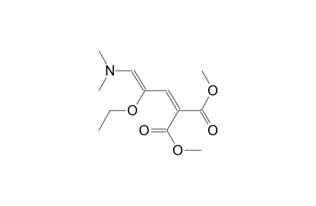 propanedioic acid, 2-[(2Z)-3-(dimethylamino)-2-ethoxy-2-propenylidene]-, dimethyl ester