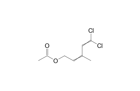 5,5-Dichloro-3-methyl-2,4-pentadienyl acetate