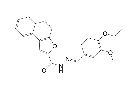 N'-[(E)-(4-ethoxy-3-methoxyphenyl)methylidene]naphtho[2,1-b]furan-2-carbohydrazide