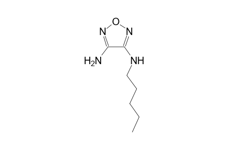 1,2,5-oxadiazole-3,4-diamine, N~3~-pentyl-