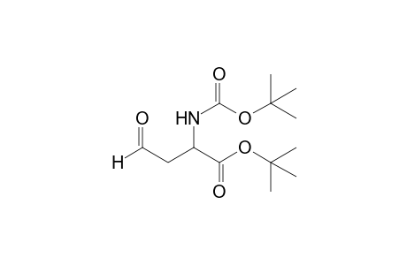 2-(carboxyamino)-3-formylpropionic acid, di-tert-butyl ester