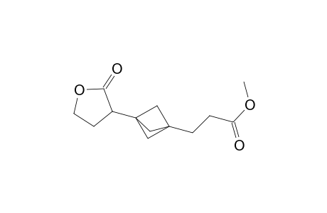 2-[3-[2-(Methoxycarbonyl)ethyl]bicyclo[1.1.1]pent-1-yl]-butyrolactone
